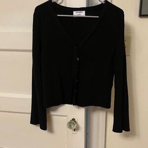 Black Old Navy cardigan, LP